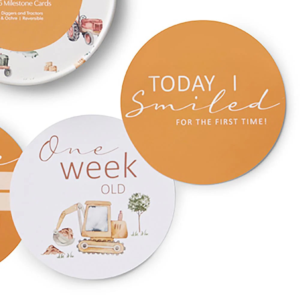 Snuggle Hunny Reversible Milestone Cards