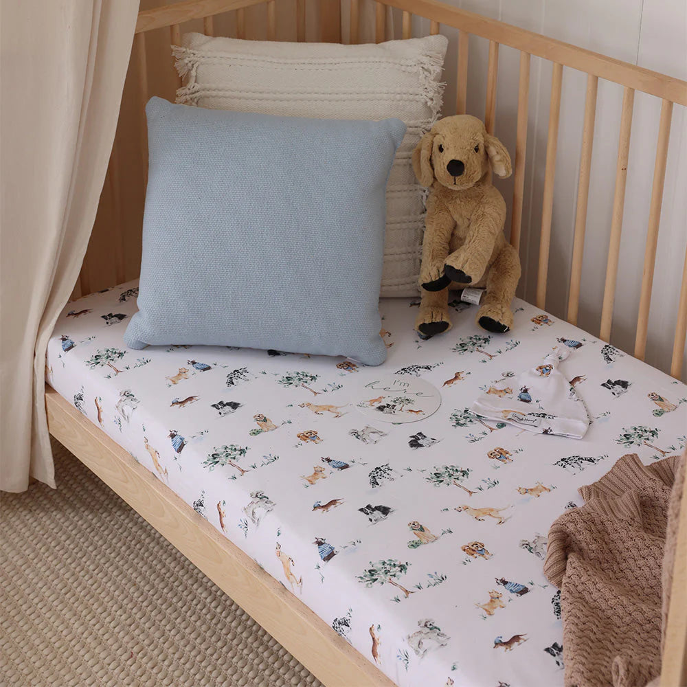 Organic Fitted Cot Sheet