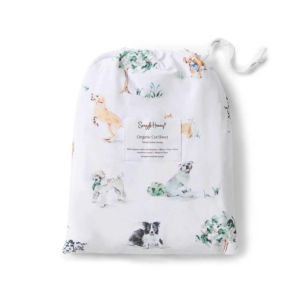 Organic Fitted Cot Sheet