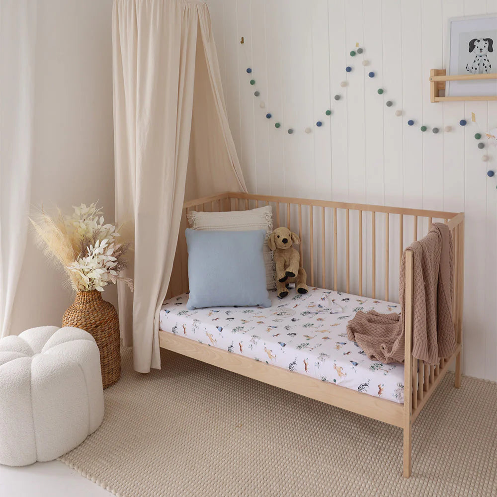 Organic Fitted Cot Sheet