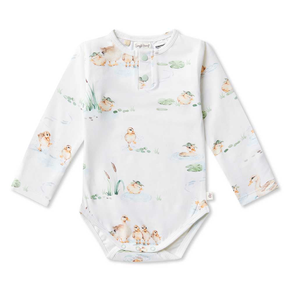 Snuggle Hunny Long Sleeve Bodysuit Preemie