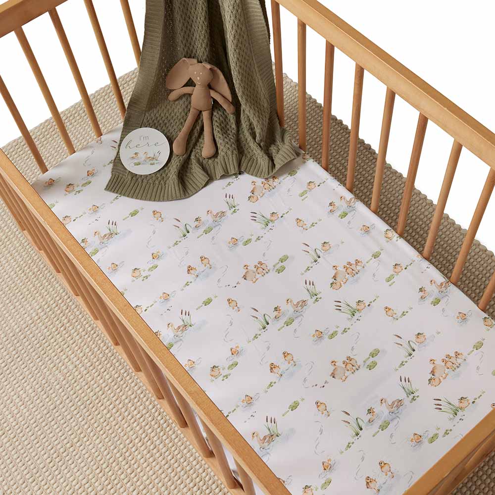 Organic Fitted Cot Sheet
