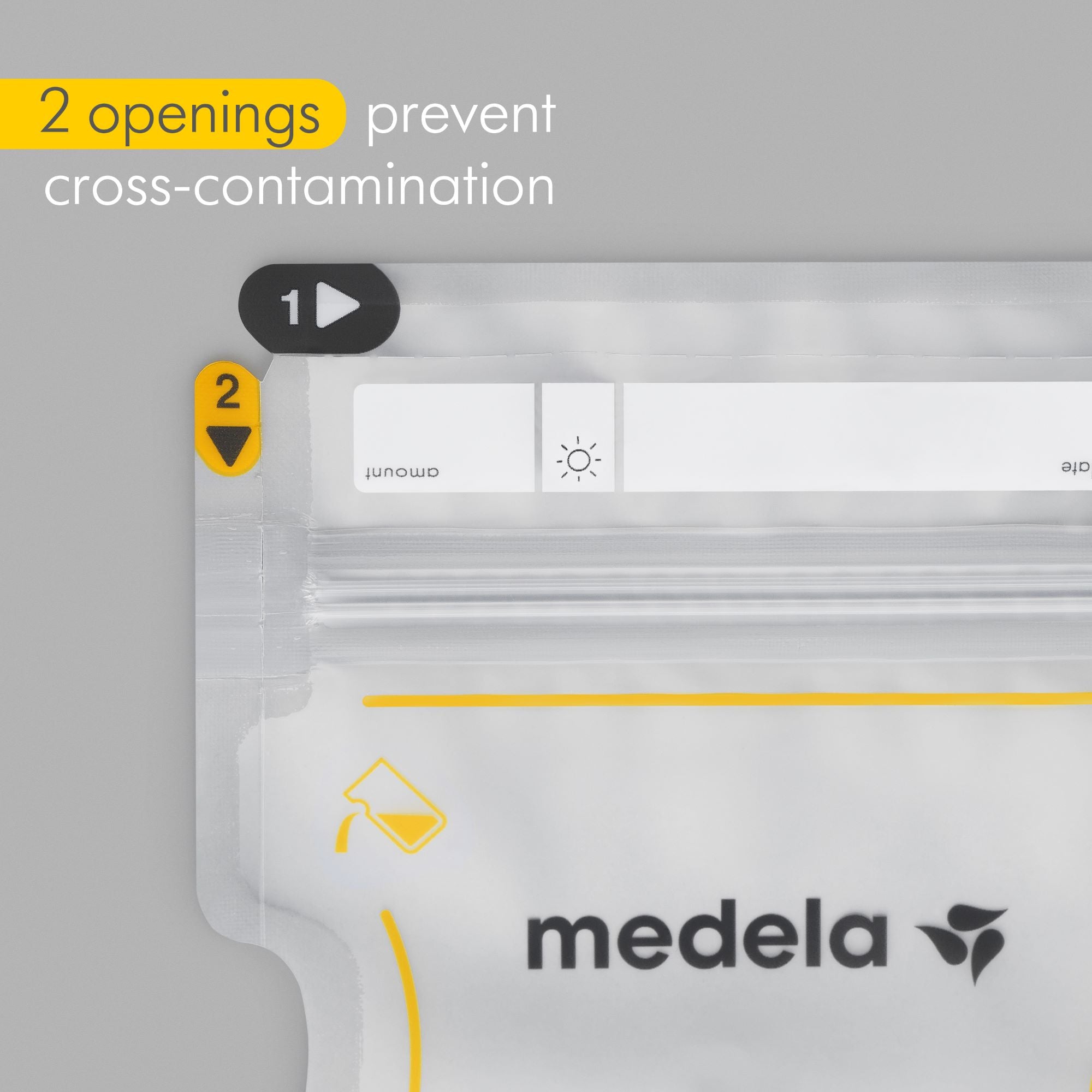 Medela Easy Pour Breast Milk Storage Bags (25 pack)