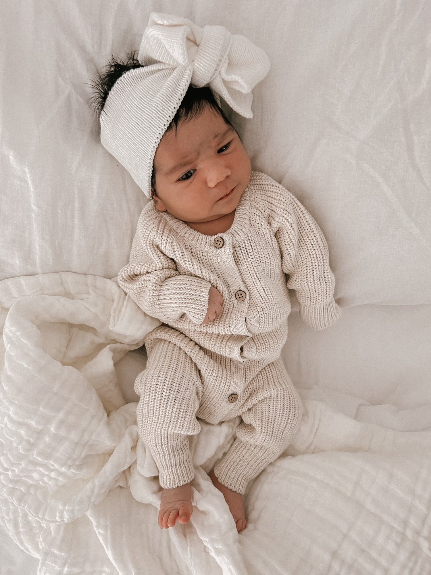 Everyday Ribbed Romper Light Beige