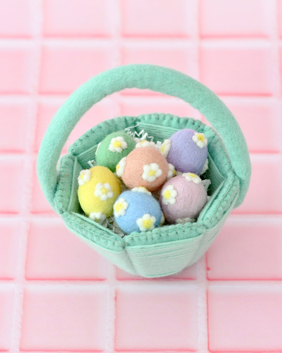 Petite Felt Easter Basket