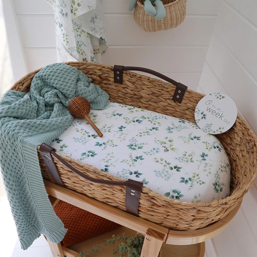 Snuggle Hunny Organic Fitted Bassient Sheet