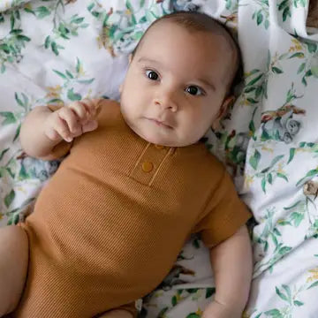 Organic Jersey Wrap & Beanie or Topknot Set