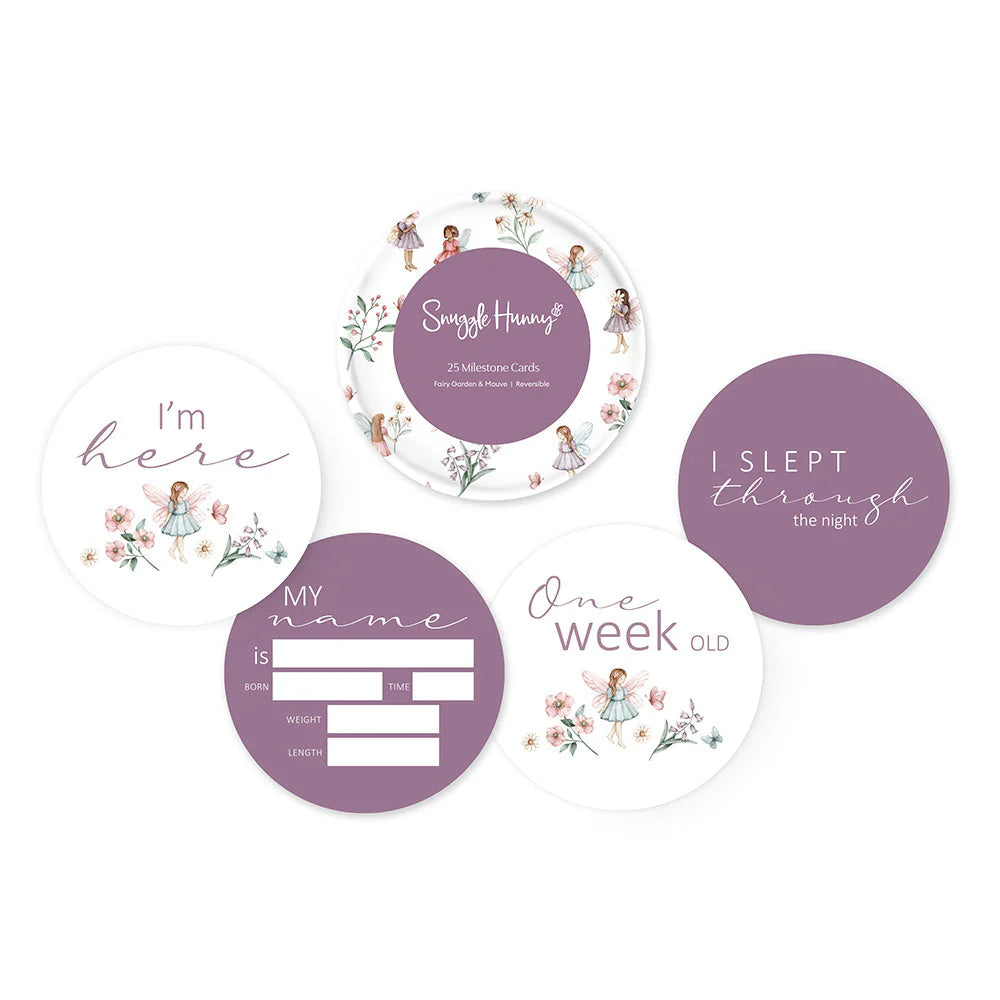 Snuggle Hunny Reversible Milestone Cards