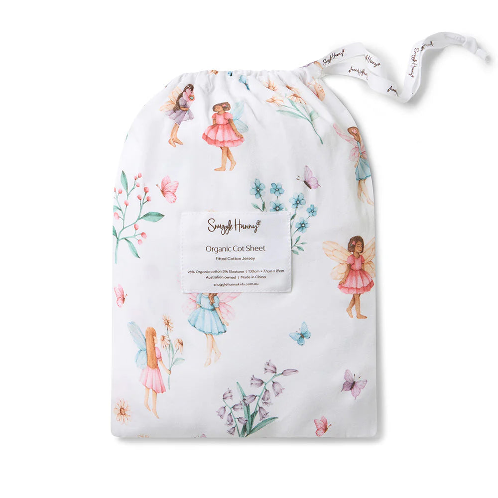 Organic Fitted Cot Sheet