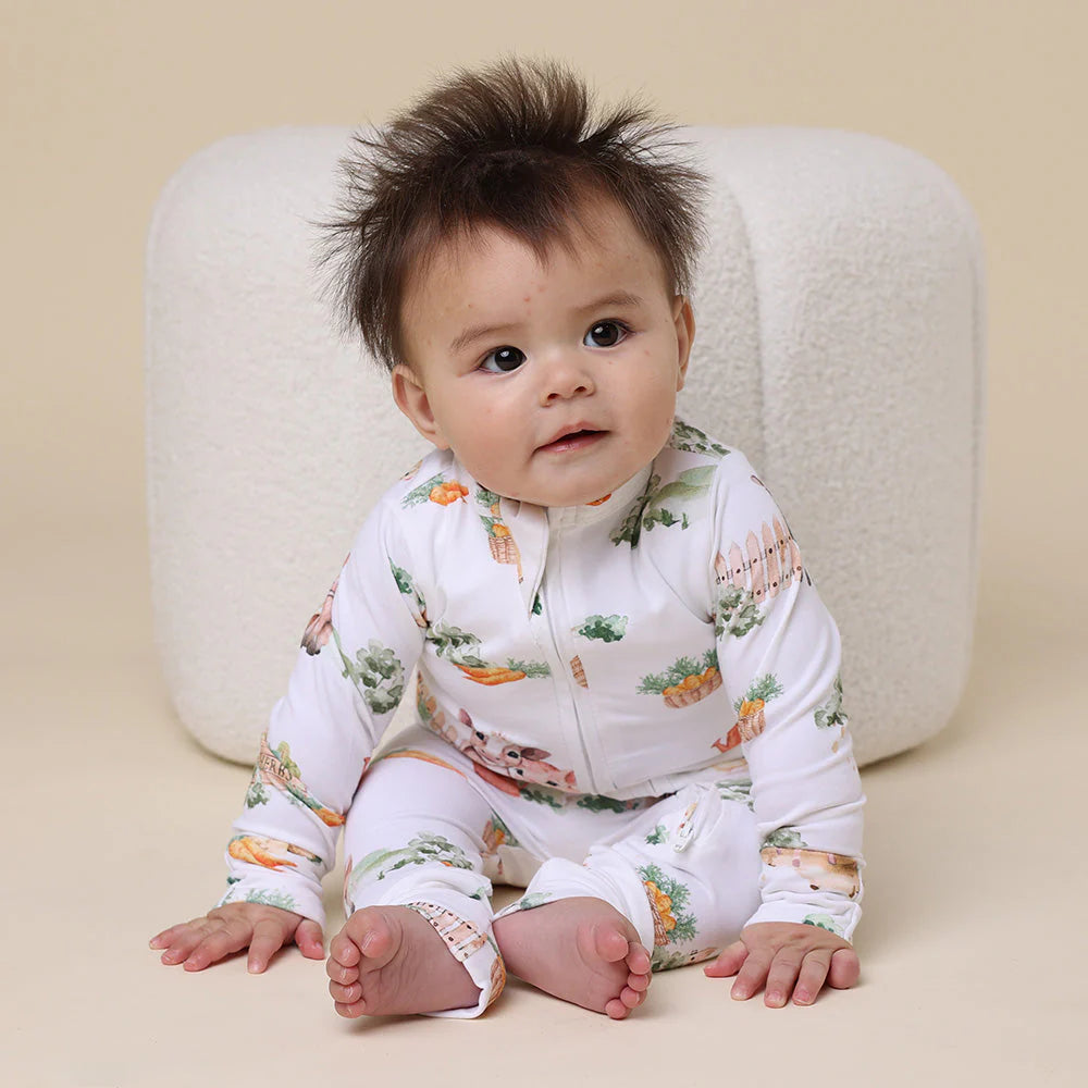 Farm Organic Snugglesuit Convertible Romper