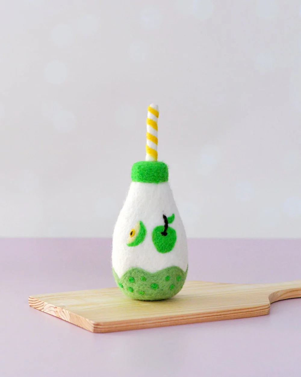 Felt Sparkling Fruit Juice Bottles – Pretend Play Food