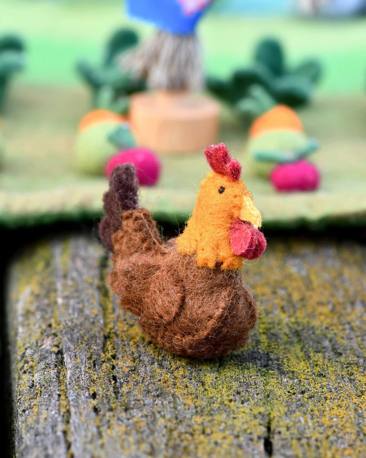 Felt Farm Animal Toy