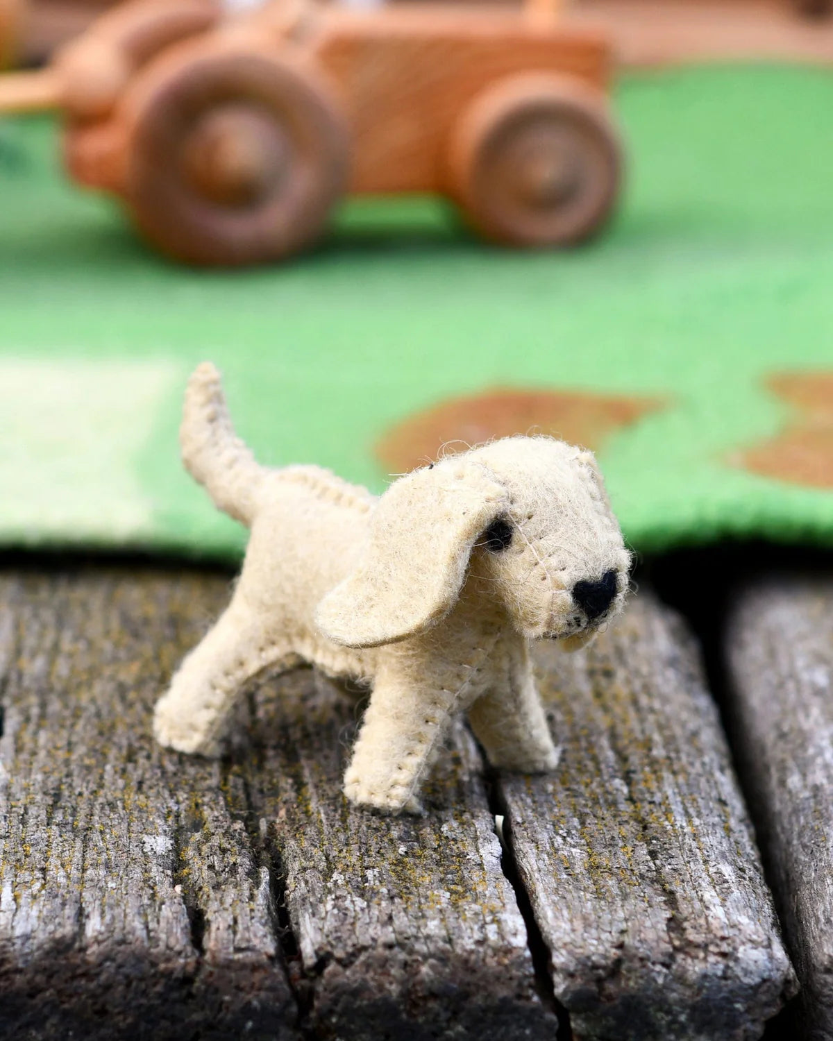 Felt Farm Animal Toy