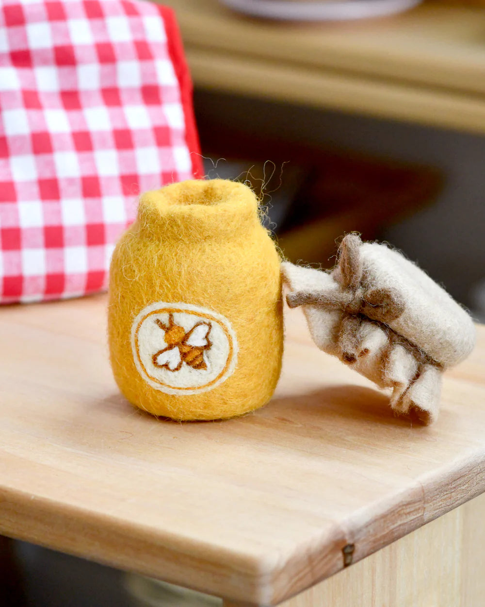 Felt Honey Jar – Pretend Play Food