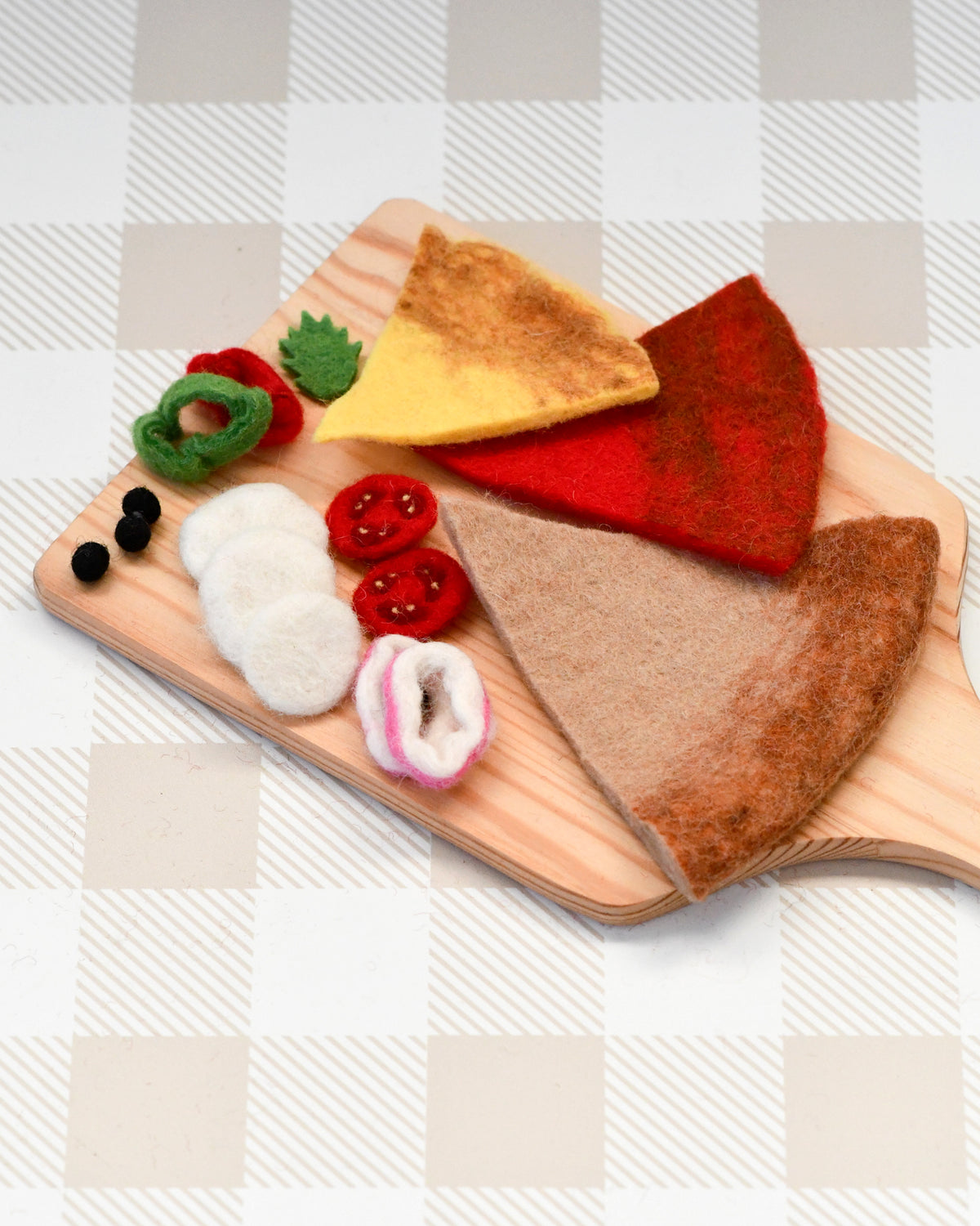 Felt Pizza Slice Play Food – Multiple Flavours Available