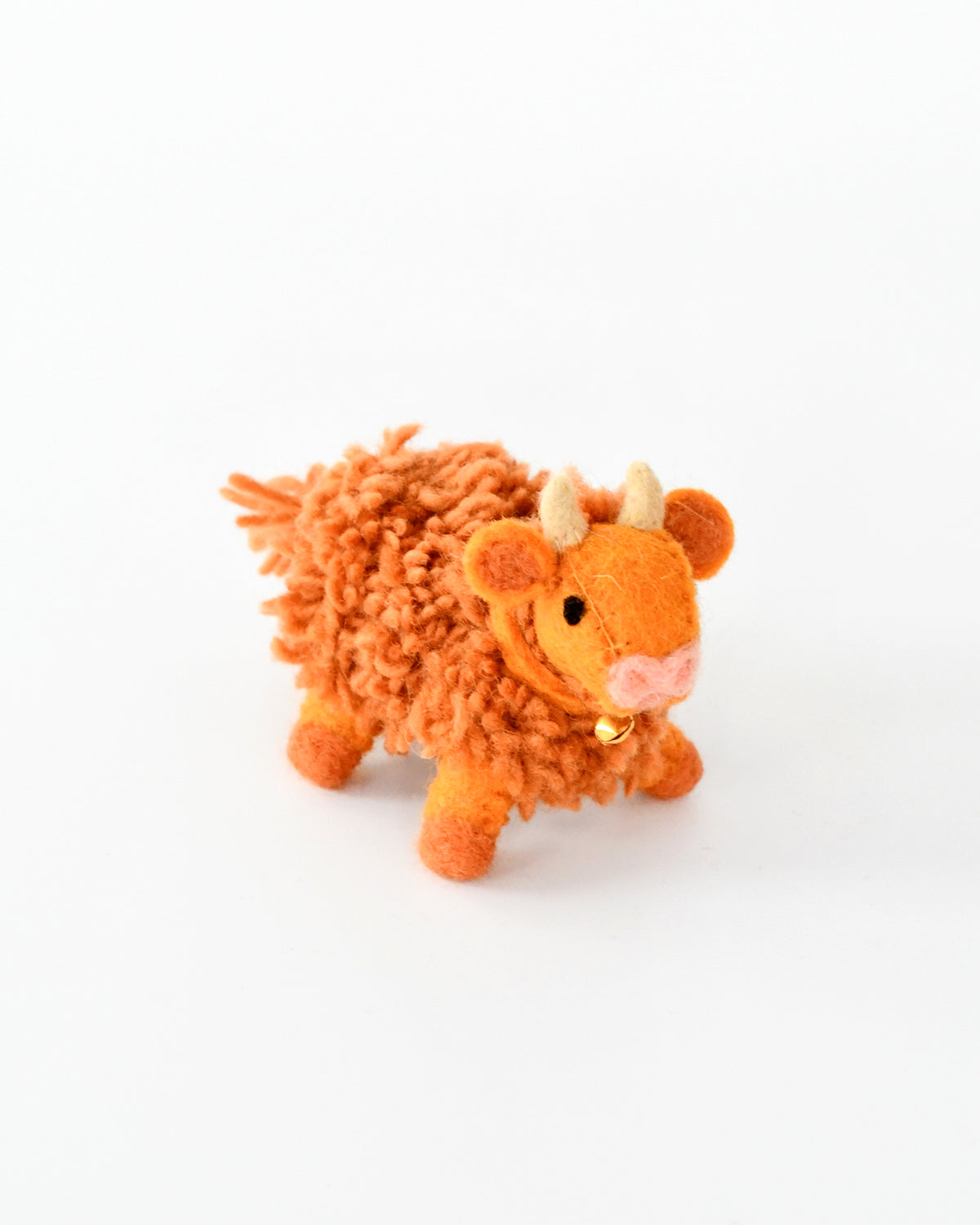 Felt Highland Cow Toy