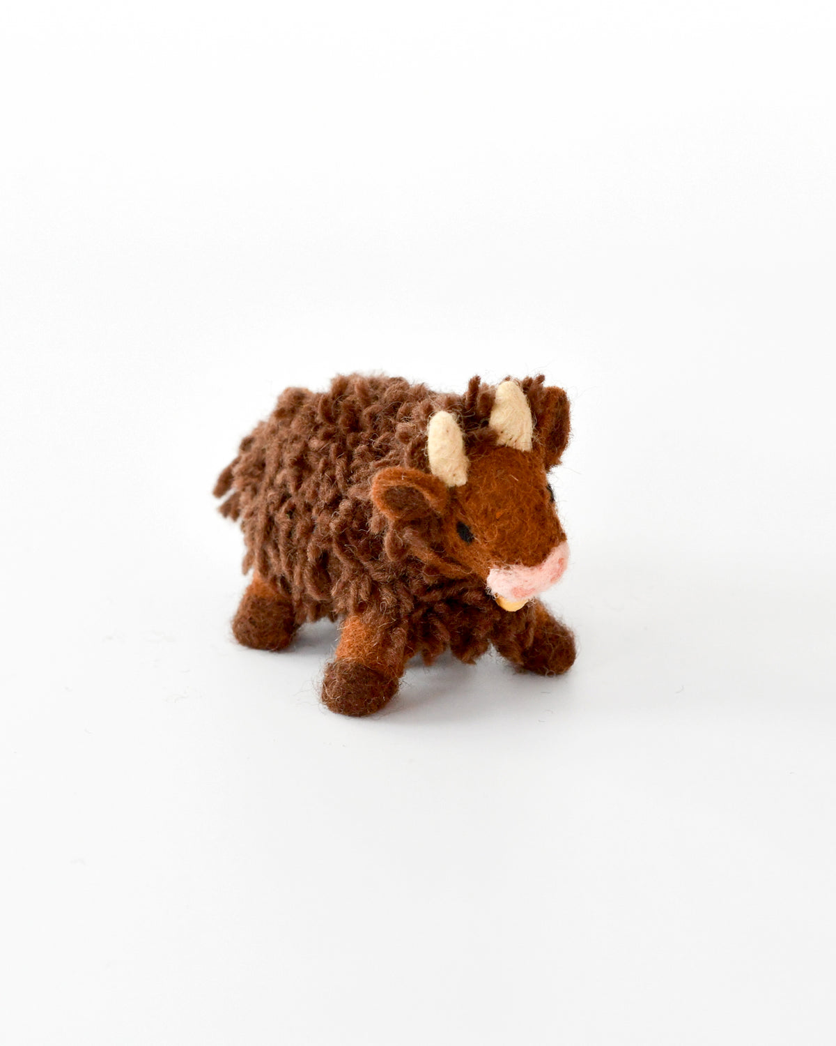 Felt Highland Cow Toy