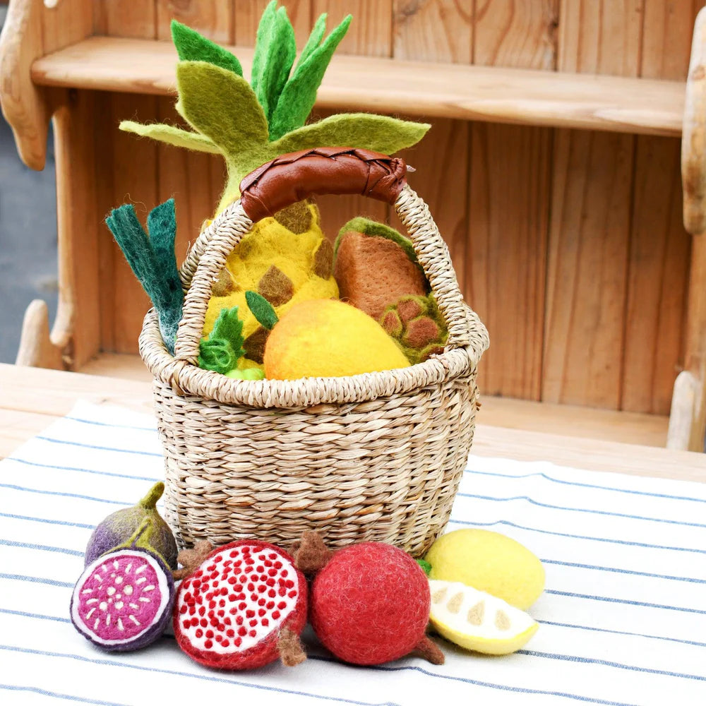 Felt Vegetables and Fruits Sets