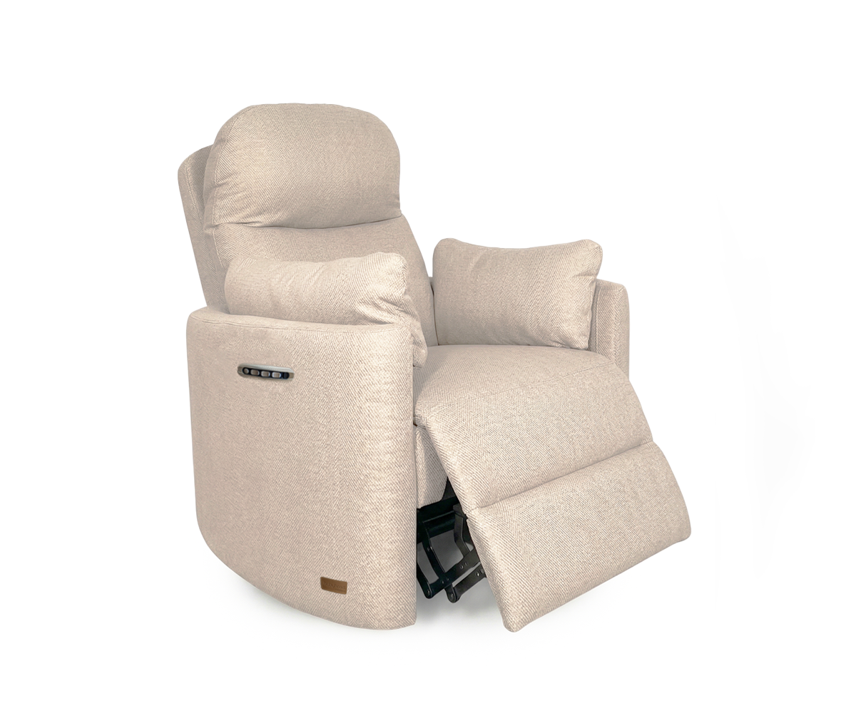 Babyhood Firenza Electric Glider Chair - on display & available by custom order.