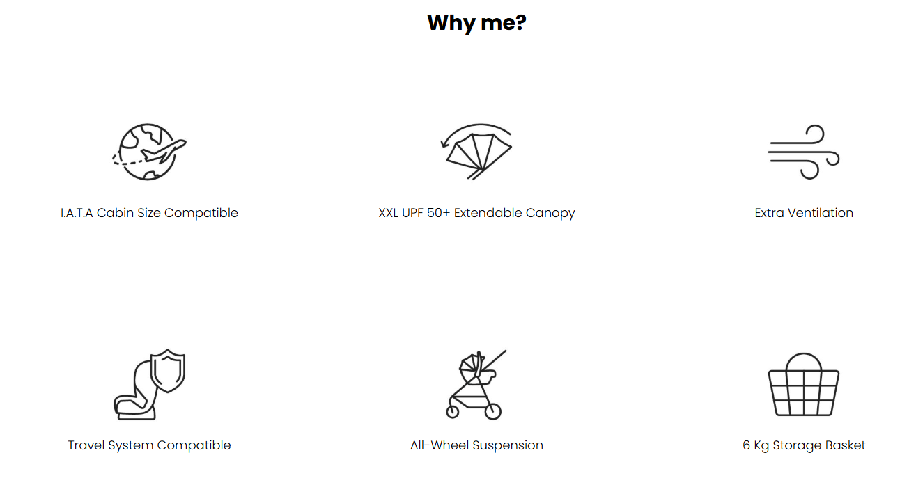 Britax Flylite Travel Stroller