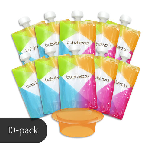 Reusable Baby Food Pouches 10 Pack