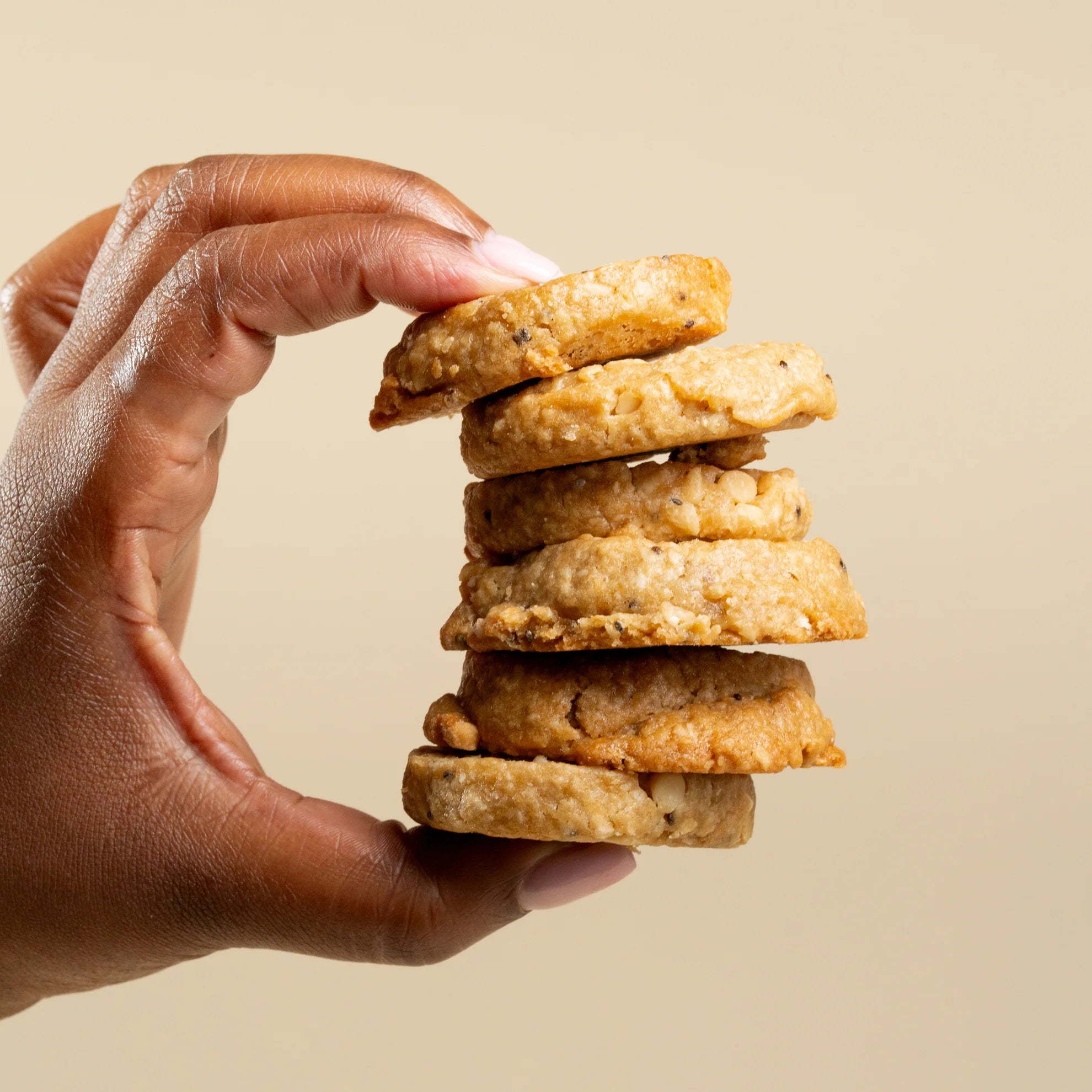 Raspberry & White Choc Mama Biscuits