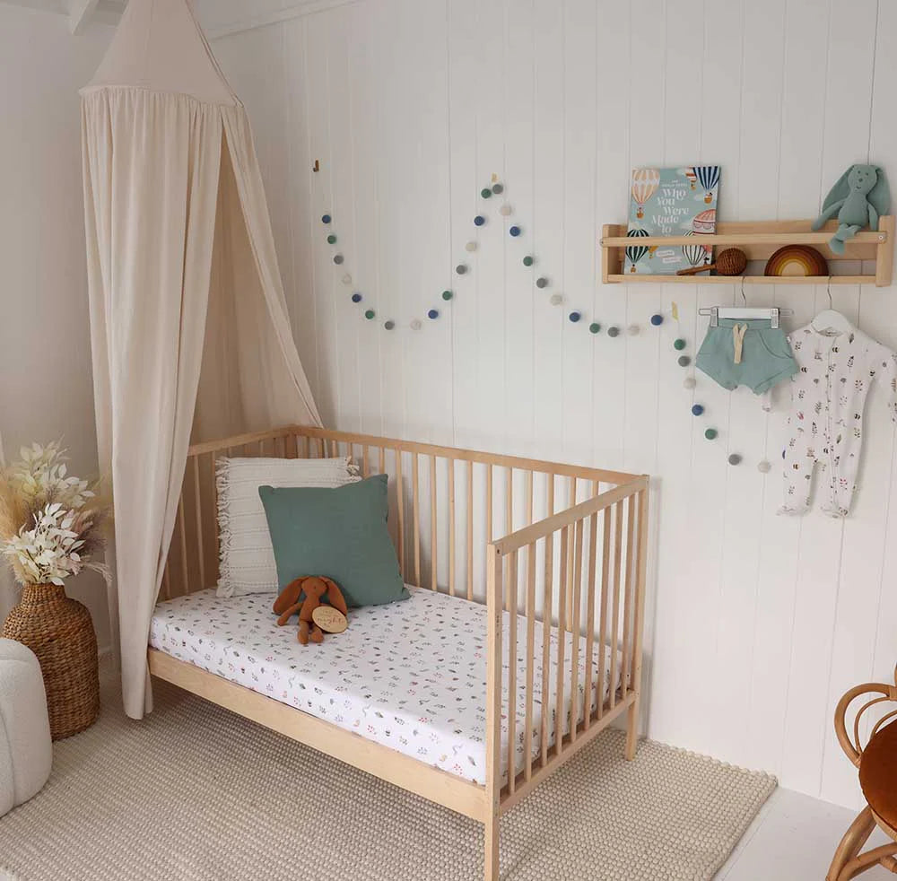 Organic Fitted Cot Sheet