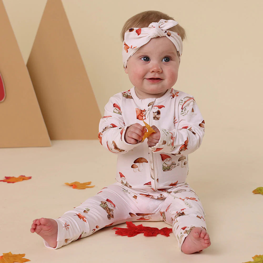 Gnomes Organic Snugglesuit Convertible Romper
