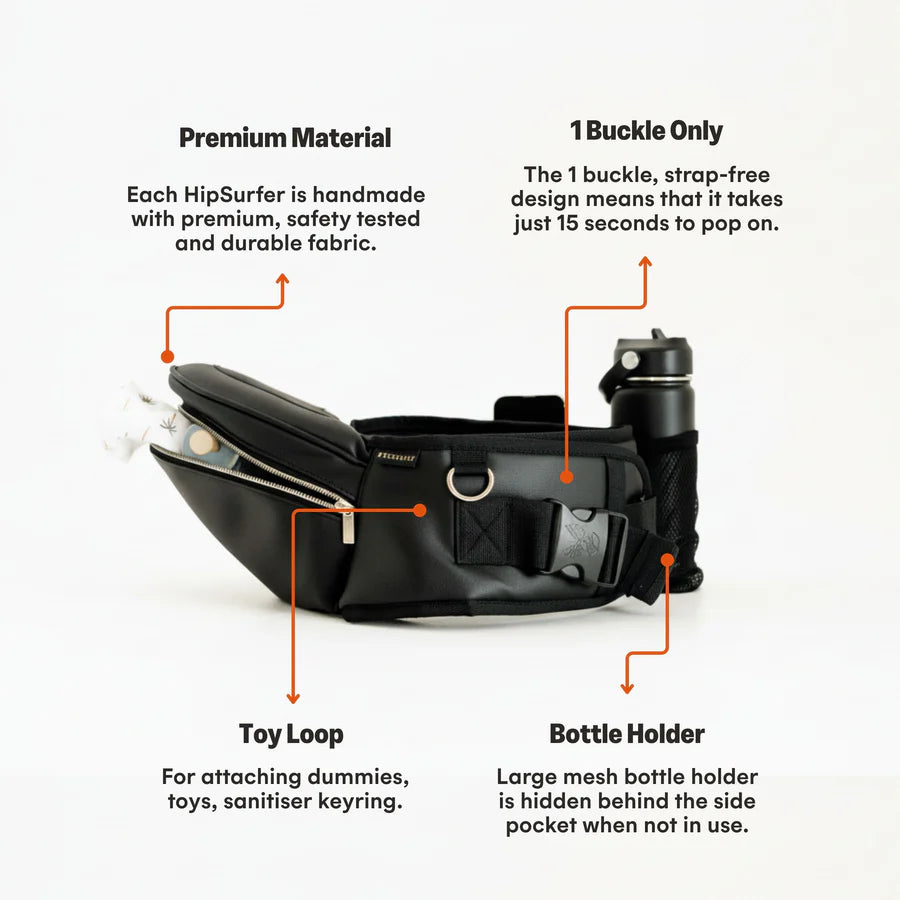 Hackerlily HipSurfer Baby Carrier & Bum Bag