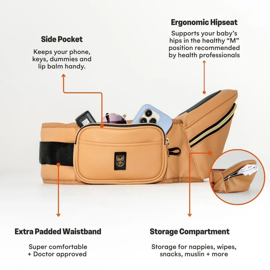 Hackerlily HipSurfer Baby Carrier & Bum Bag