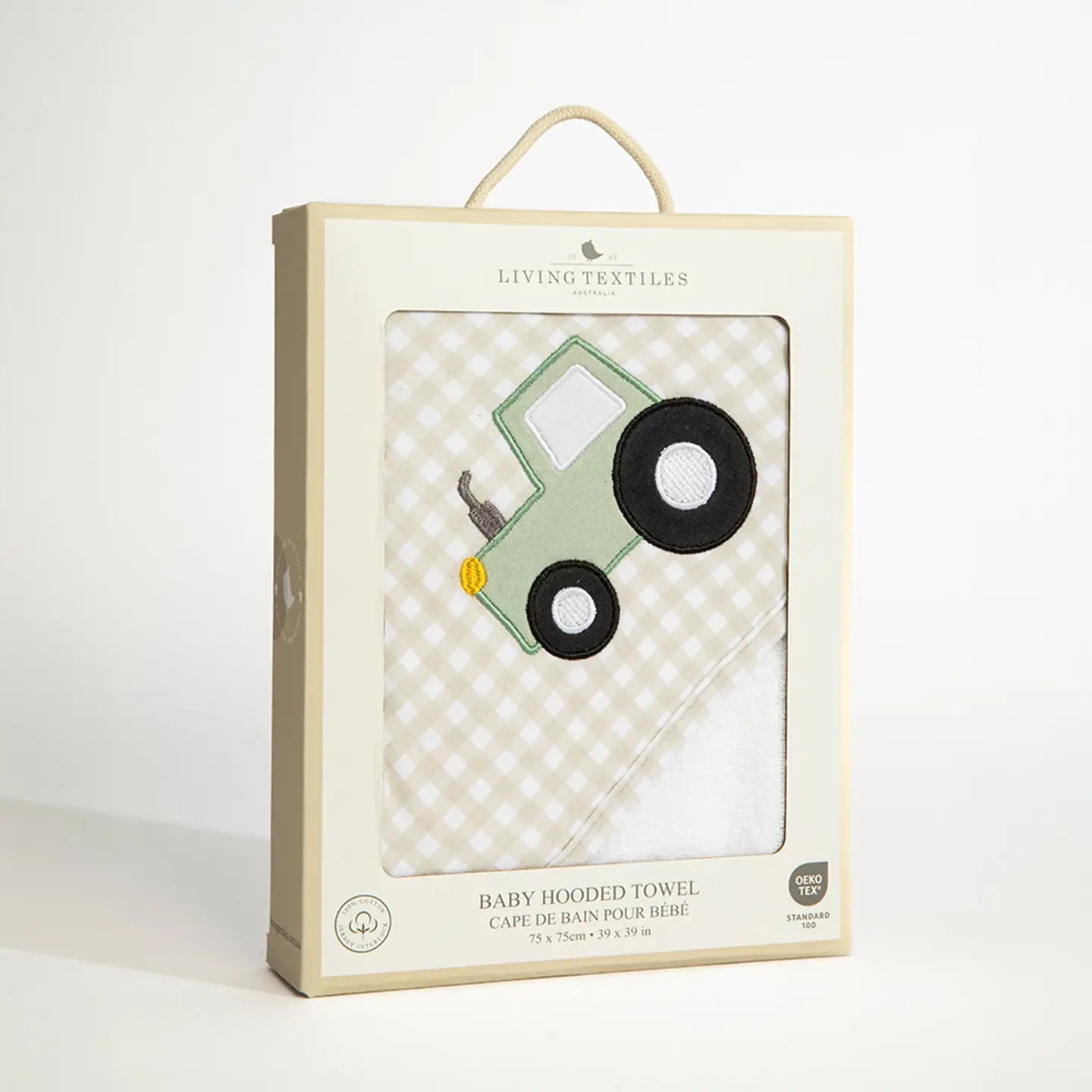 Organic Cotton Hooded Towel