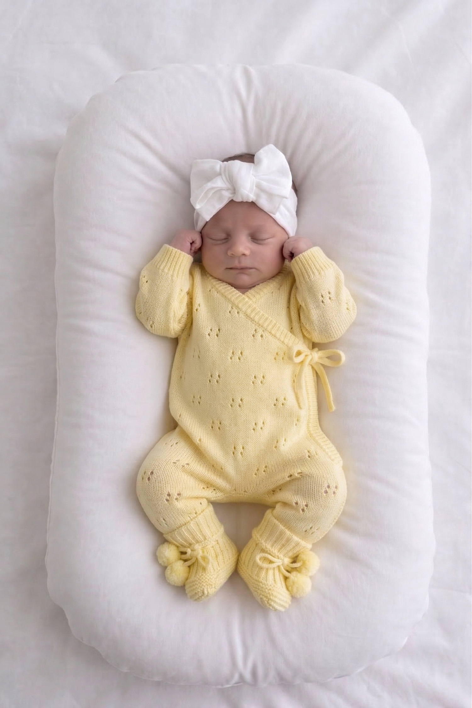 Pointelle Long Romper