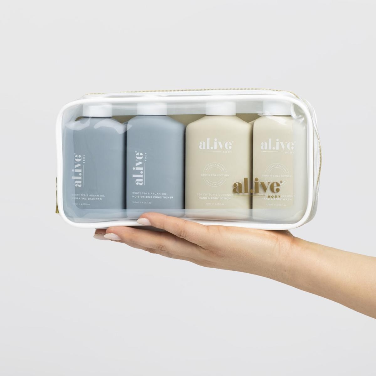 al.ive body Hair & Body Travel Pack