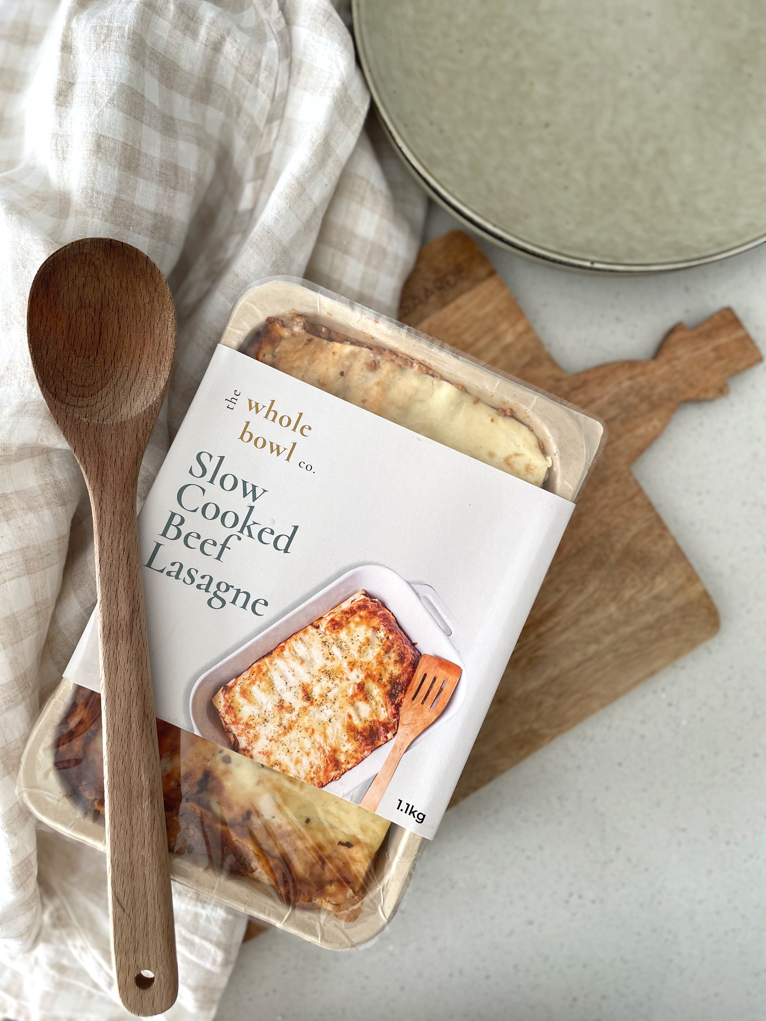 Slow Cooked Grass-Fed BEEF Lasagne | 1.1kg | 3-4 serves | Frozen Beef Lasagne