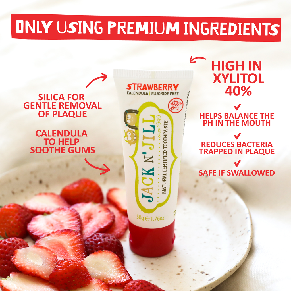 Natural Certified Toothpaste - Strawberry