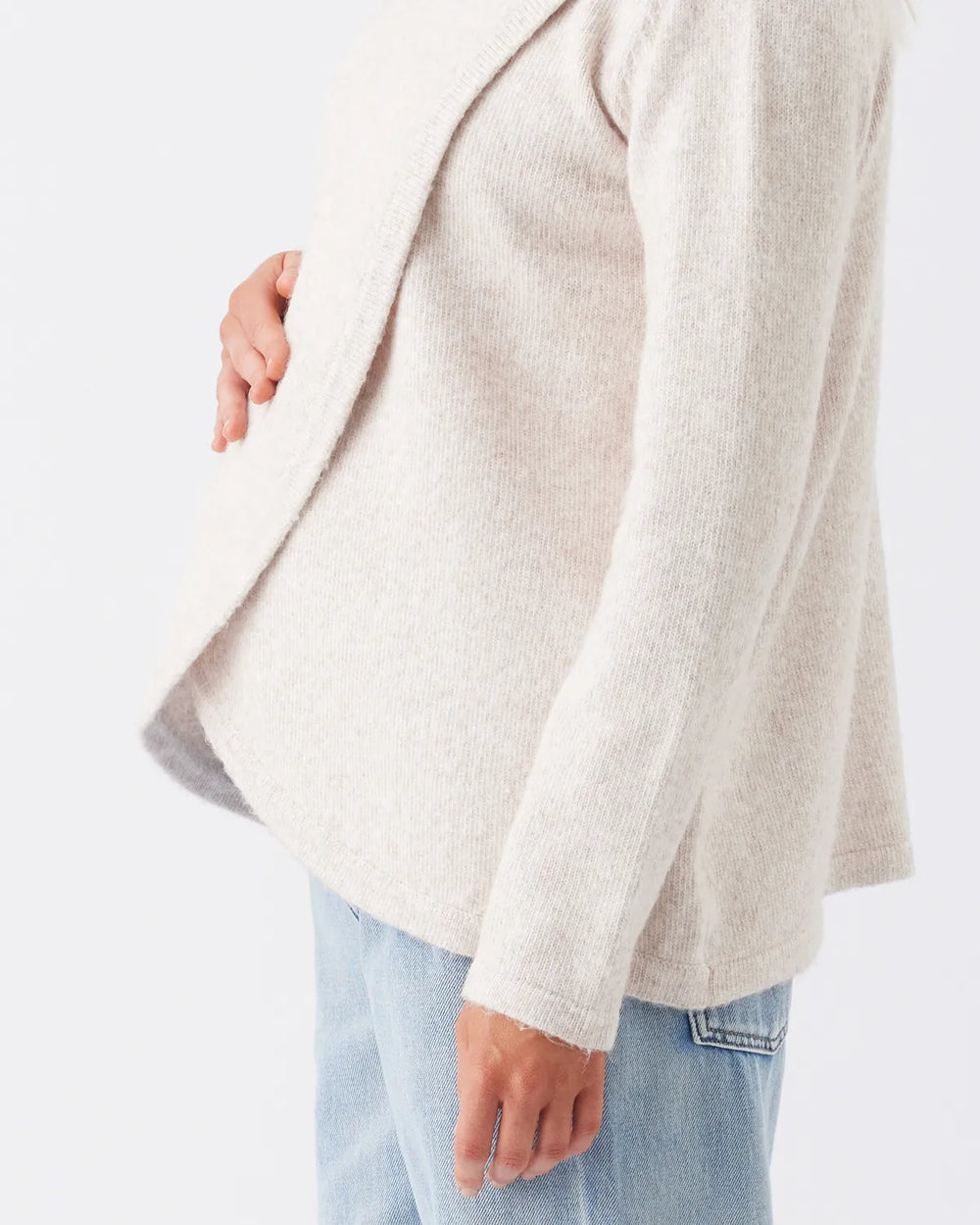 Ripe Maternity Addison Nursing Knit Mink