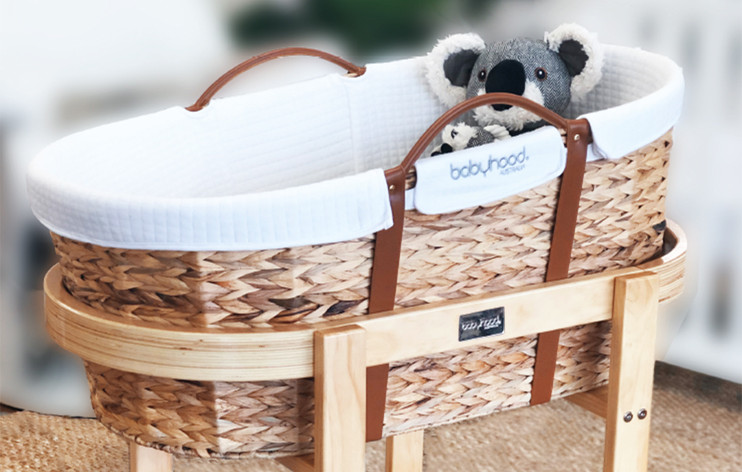 Babyhood Kaylula Moses Basket & Stand with Mattress - available to order