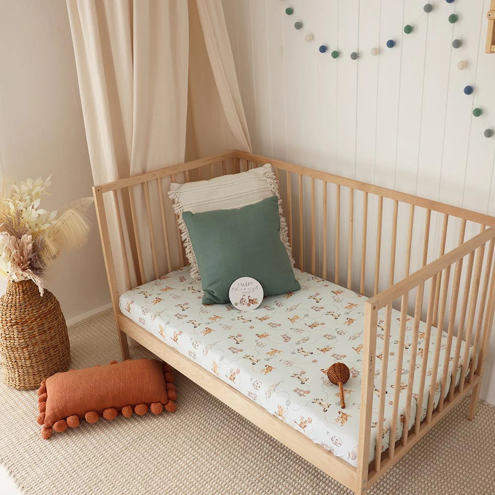Organic Fitted Cot Sheet