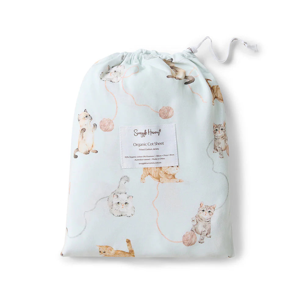 Organic Fitted Cot Sheet