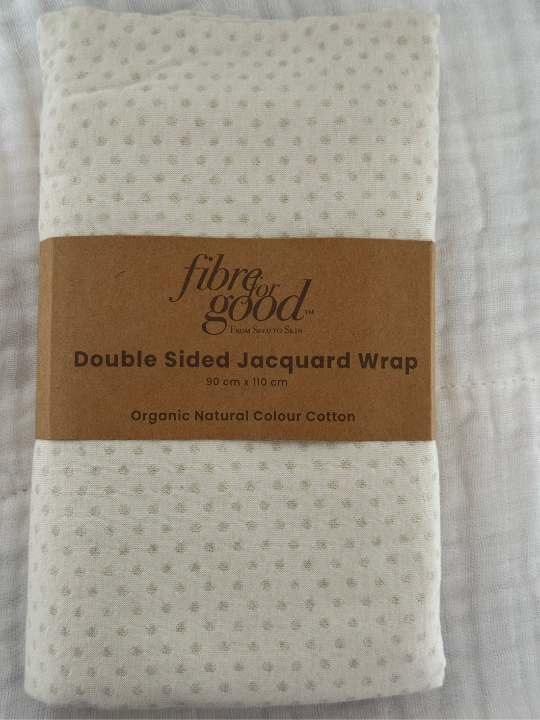 Organic Double Knit Baby Blanket
