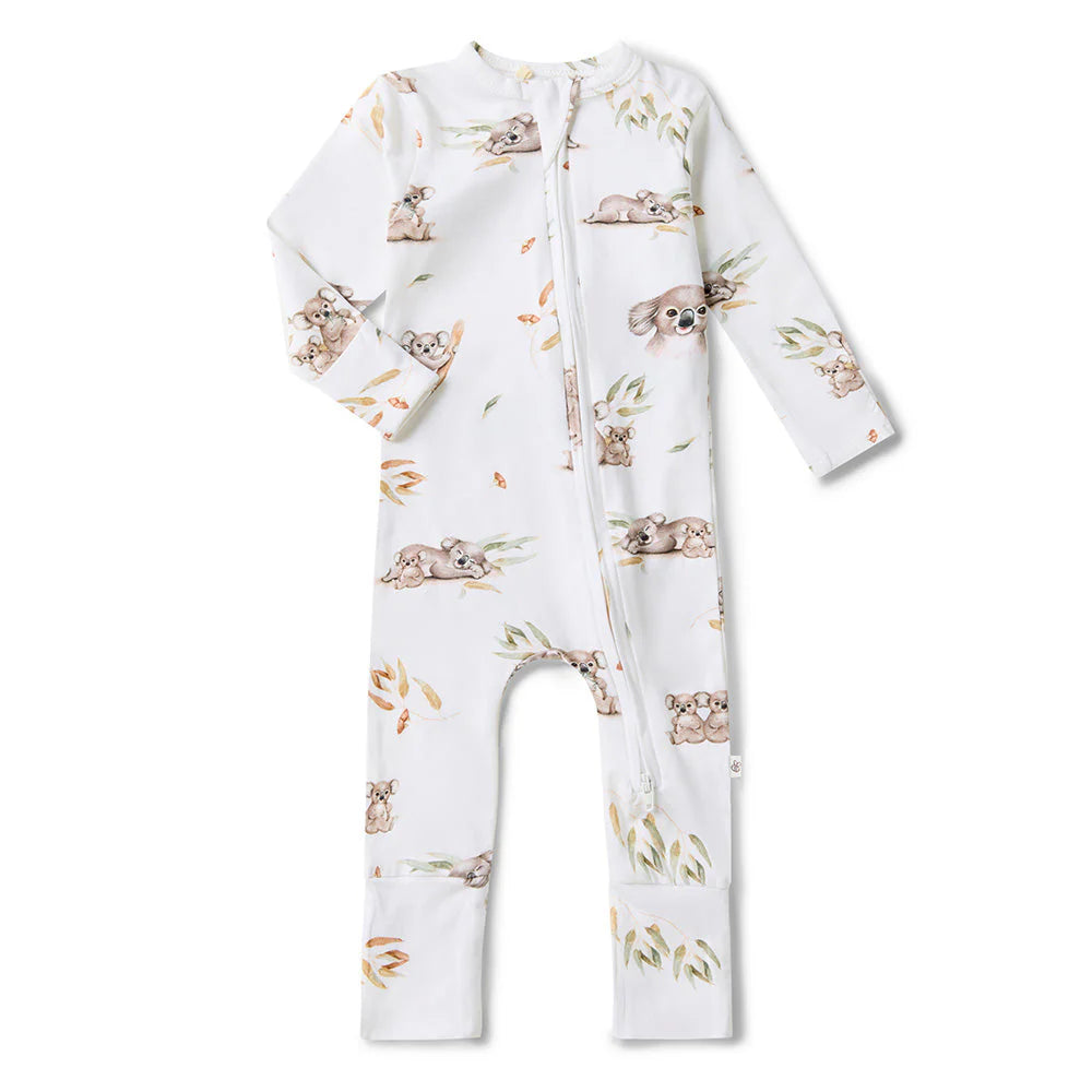 Koala Organic Snugglesuit Convertible Romper