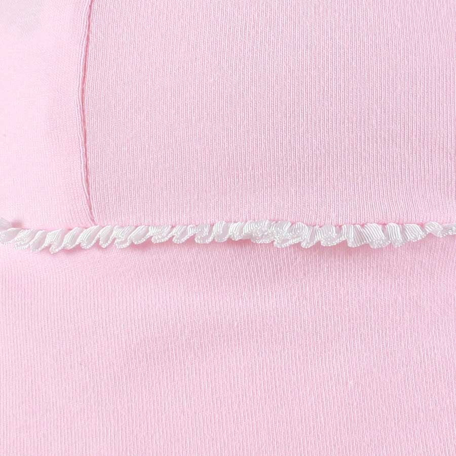 Legionnaire Hat Ruffle Trim Blush
