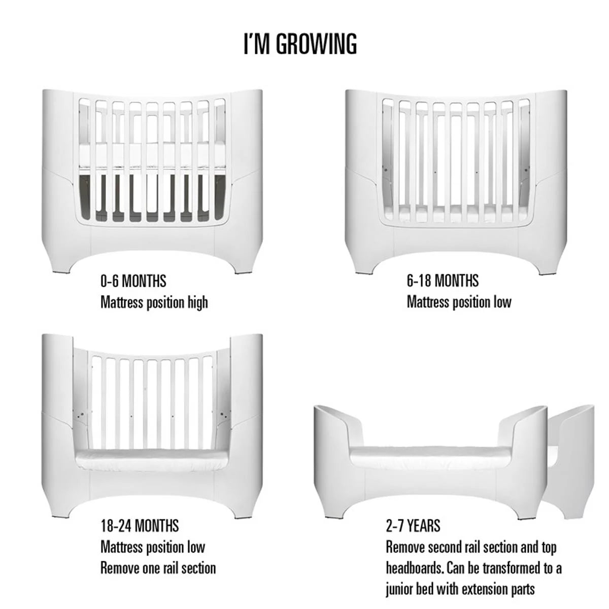 Leander Classic Cot - on display in store & available for custom order