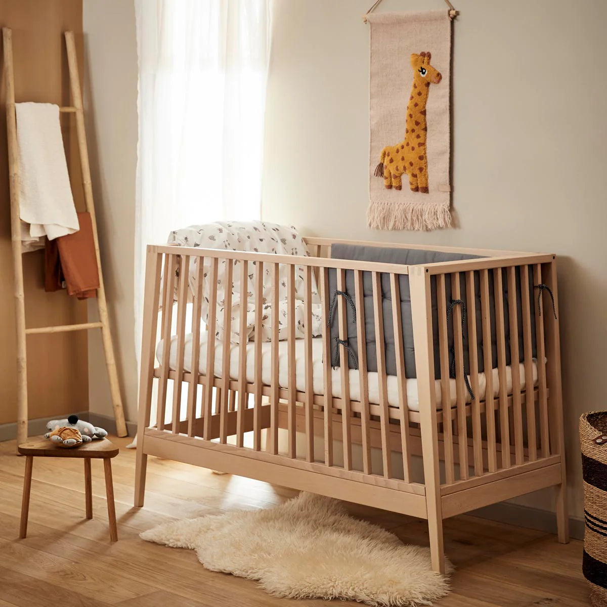 Leander Linea Cot - on display in store and available by custom order