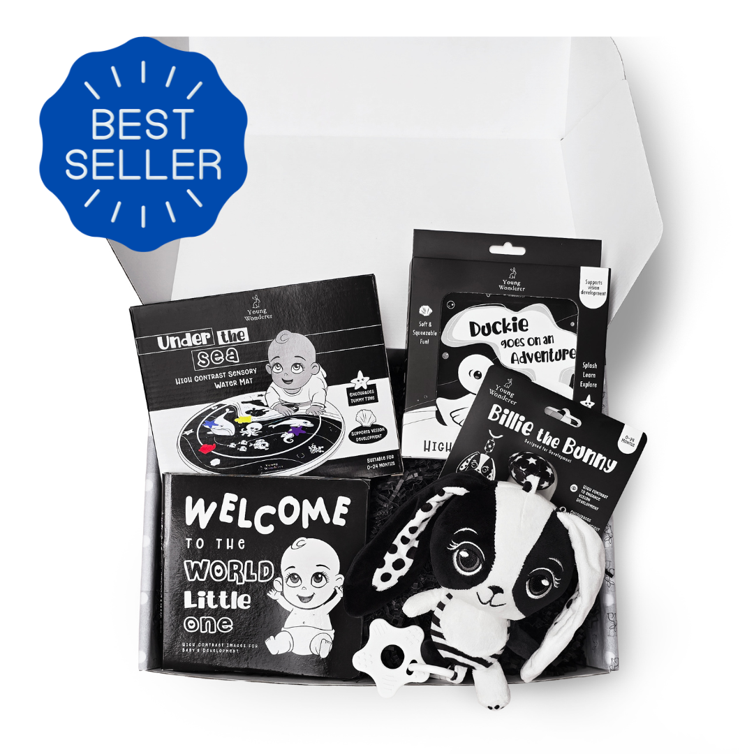 Hello Little One High Contrast Baby Gift Set