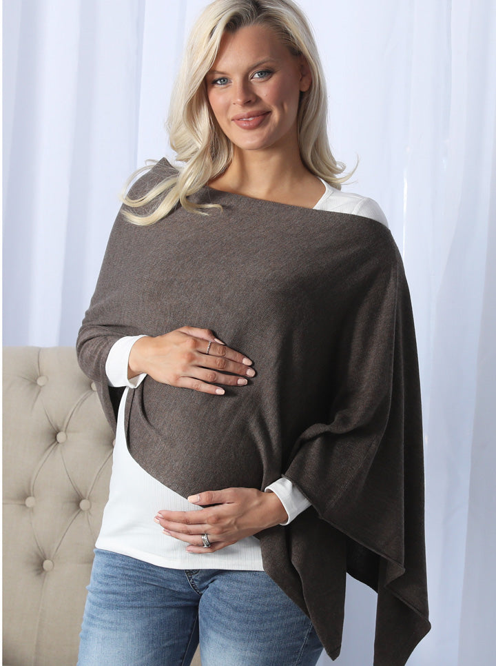 Moozie Mama Luxury Poncho/Scarf Maternity & Nursing Cover