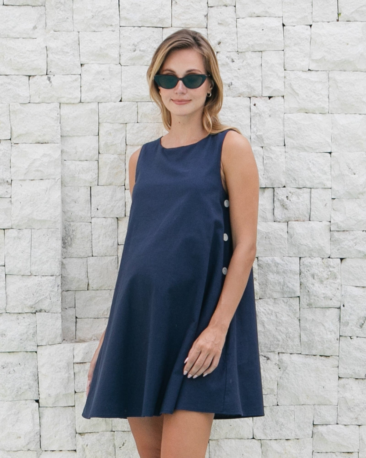 Maeve Linen Feeding Dress