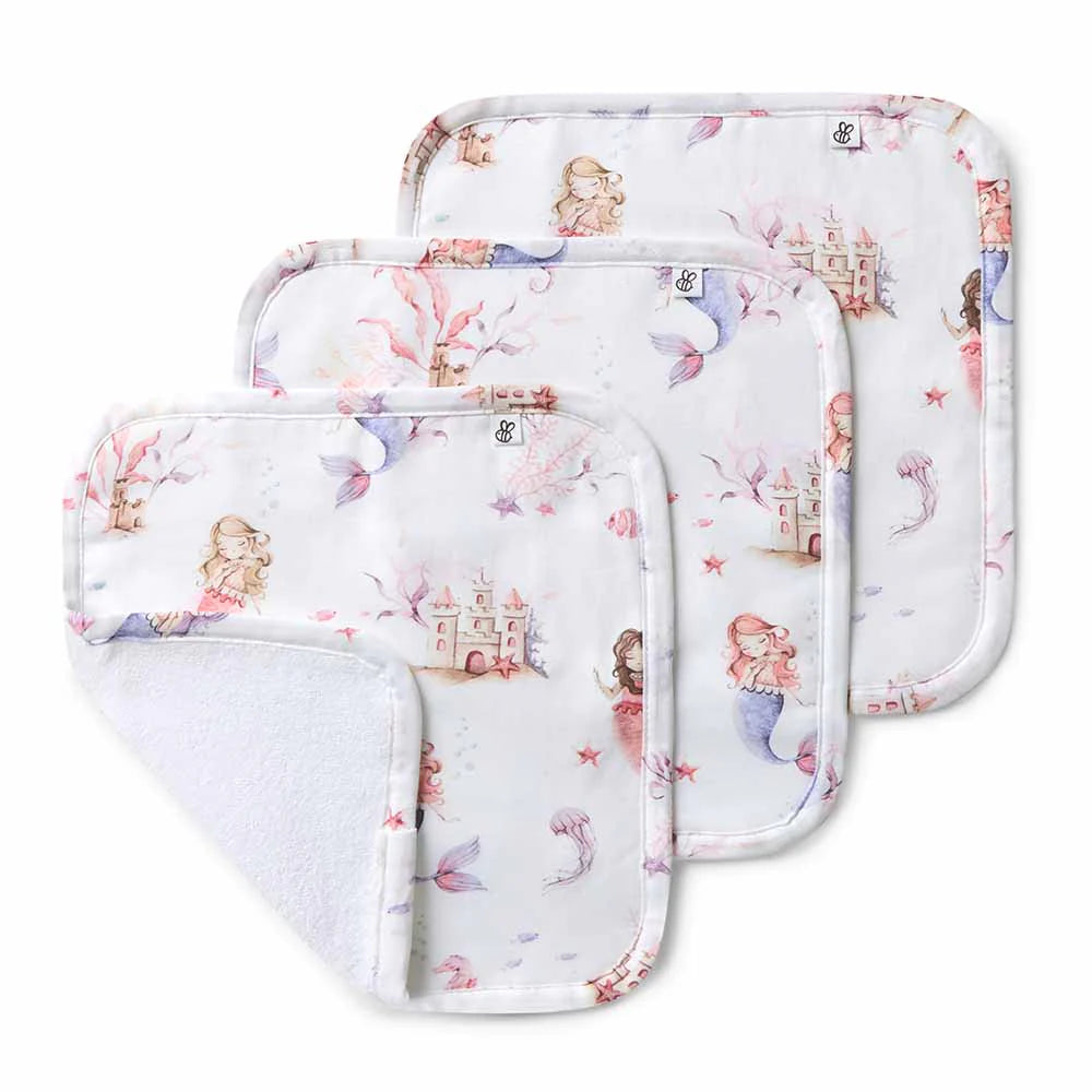 Snuggle Hunny Organic Wash Cloths 3 Pack