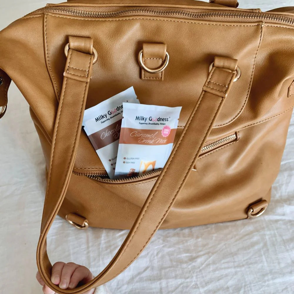 Single Serve Lactation Caramel Drink Mix