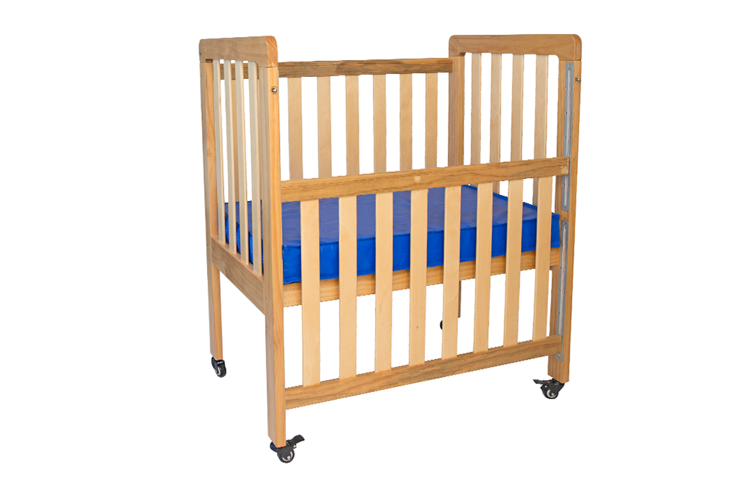 Babyhood Mini Ergonomic Cot - Natural or White - available to order